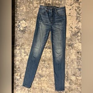 American Eagle super high rise jegging